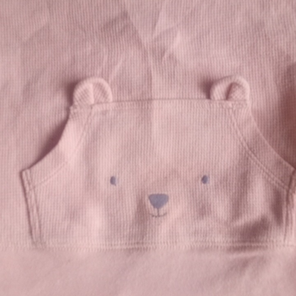 Carter's Pink Ribbed Baby Two Piece Set - Picture 5 of 9